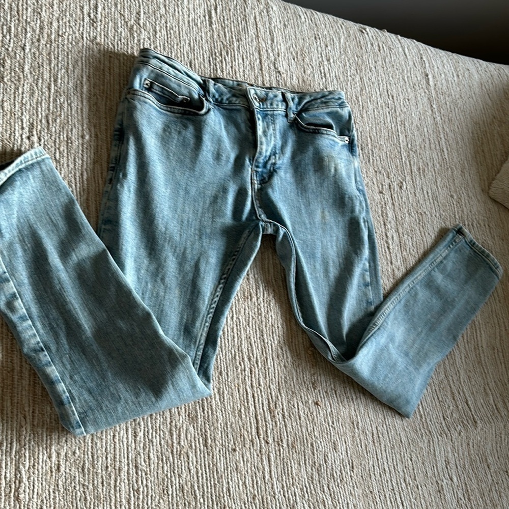 Topman spray on skinny size 32 made in turkey skinny